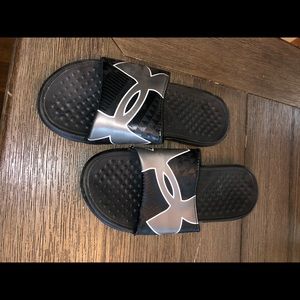 Under Armour slides!